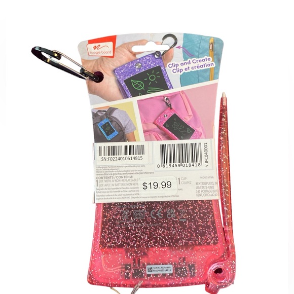 New! Boogie Board Clip On - Picture 7 of 12